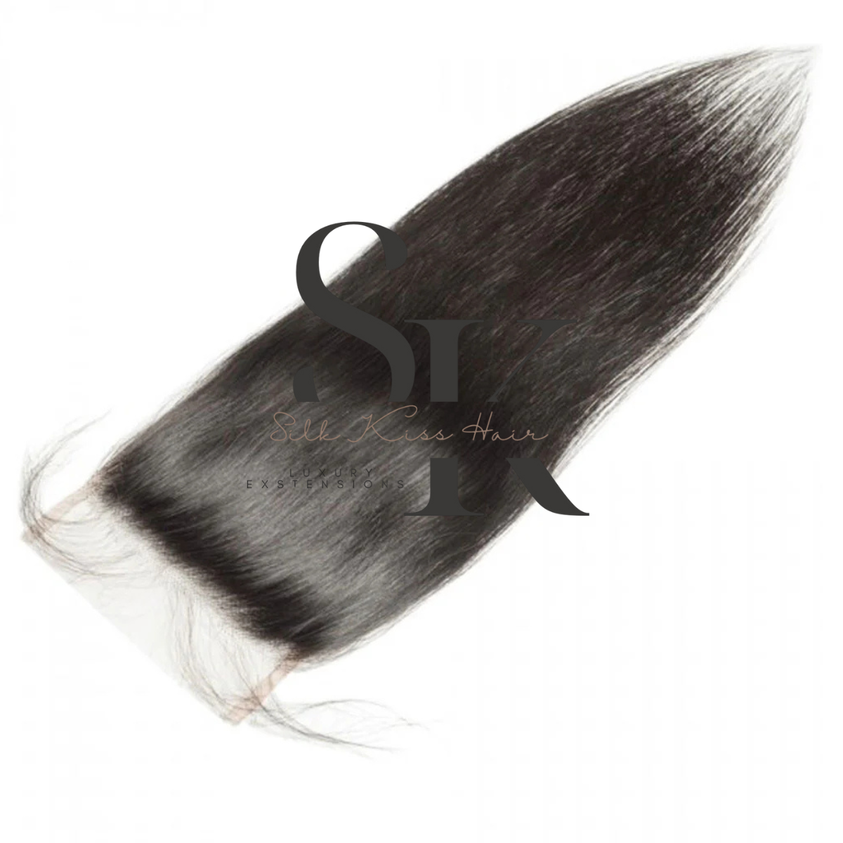 Virgin Straight Closure/Frontal