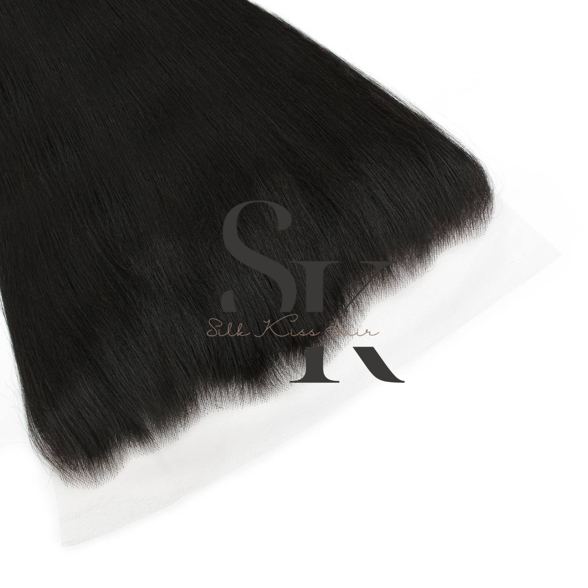 Virgin Straight Closure/Frontal